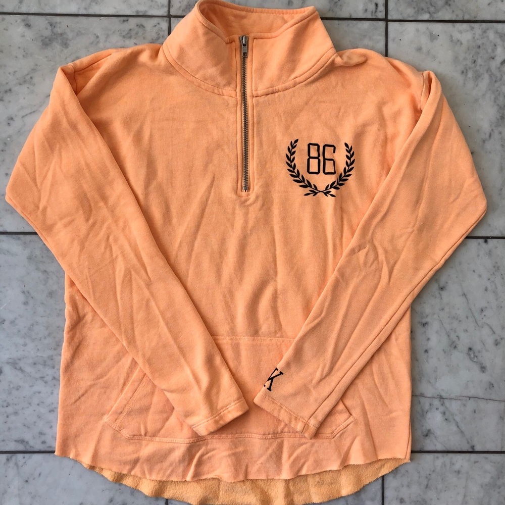 PINK Victoria’s Secret Quarter Zip Sweatshirt